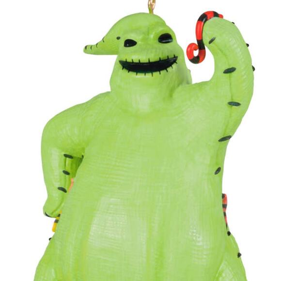 Hallmark Keepsake 2024 Nightmare Before Christmas Oogie Boogie Motion Ornament - Picture 6 of 11